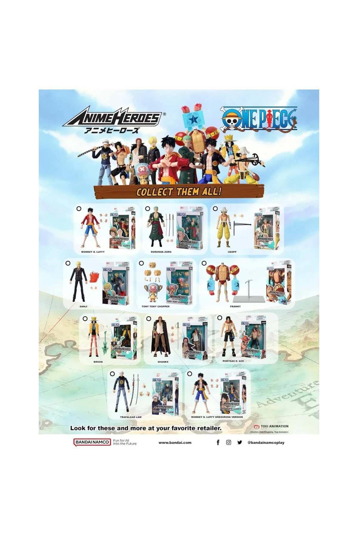 Tek Parça Sanji 6.5” Aksiyon Figürü Standardı