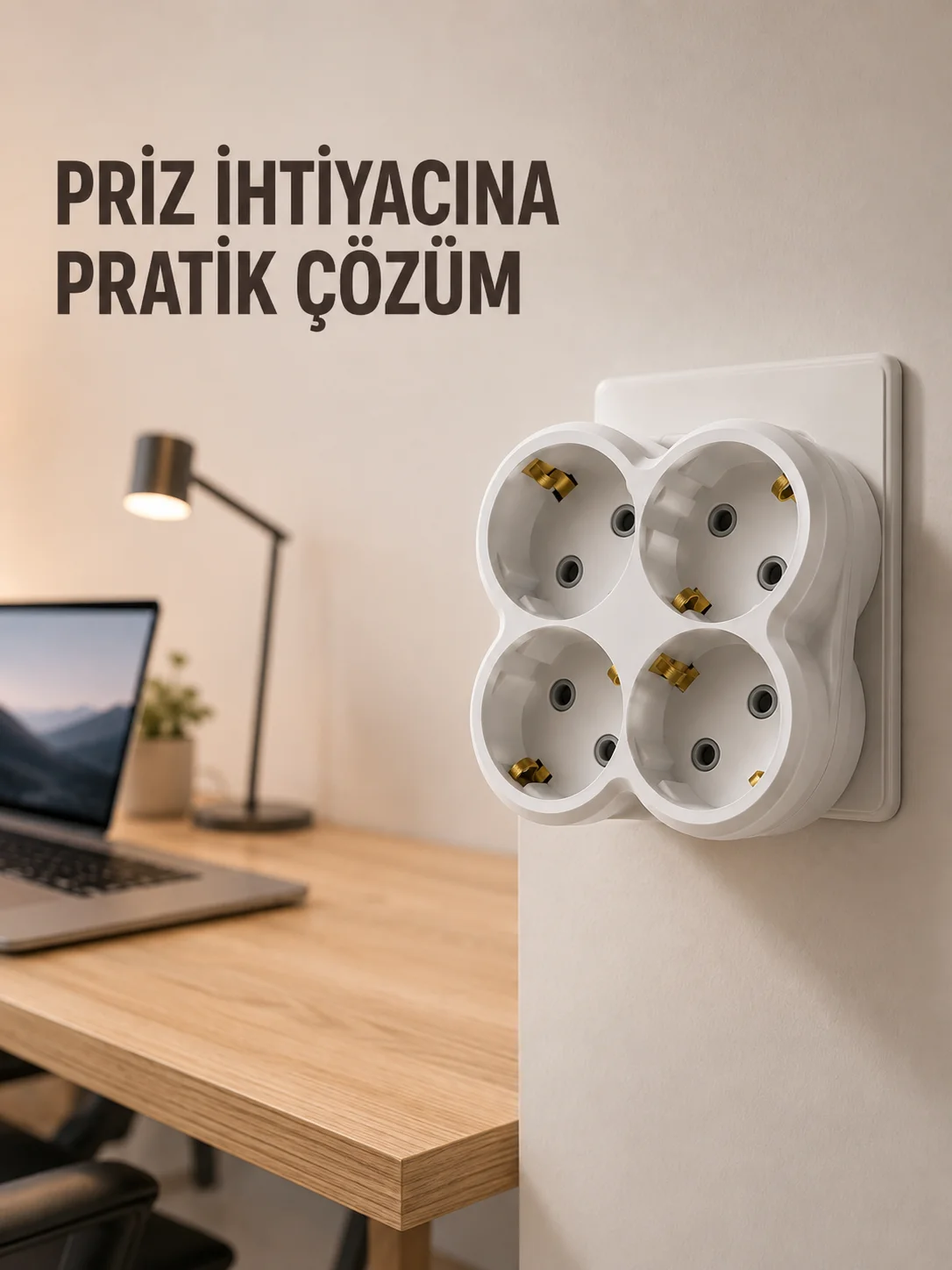 Tek Prizi 4’lü Yapan Priz Çoğaltıcı Direkt Prize Takılan Kablosuz Çoklayıcı Fiyatı, Yorumları ve Özellikleri