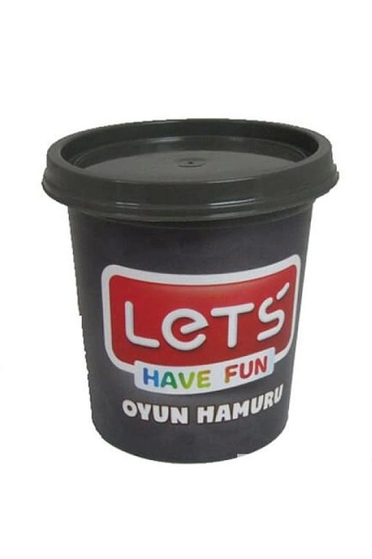 Lets Tek Renk Oyun Hamuru Gri 150 Gr / L8340-13