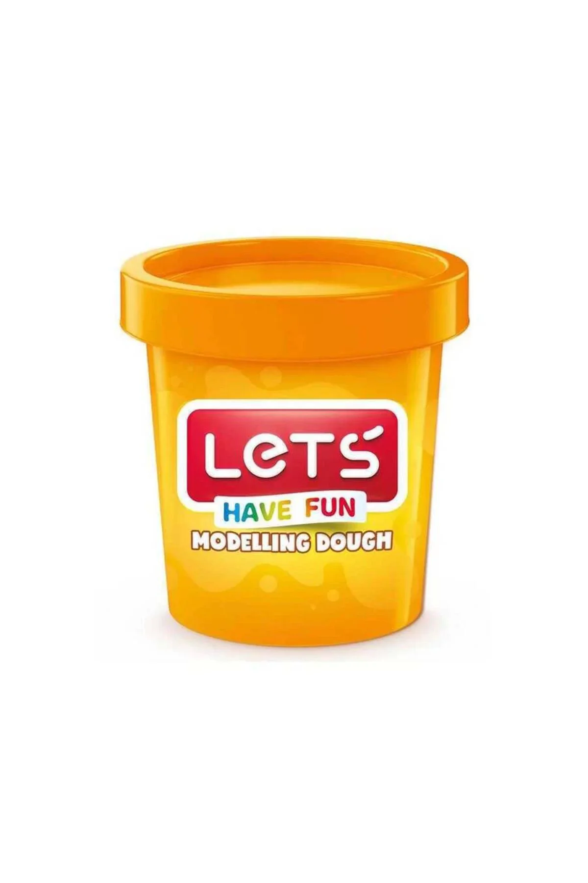 TEK RENK OYUN HAMURU NEON TURUNCU 150 GR / L8