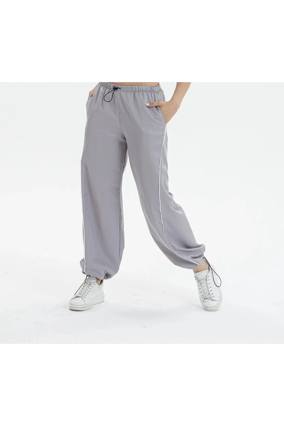 Tek Şeritli Paraşüt Pantolon
