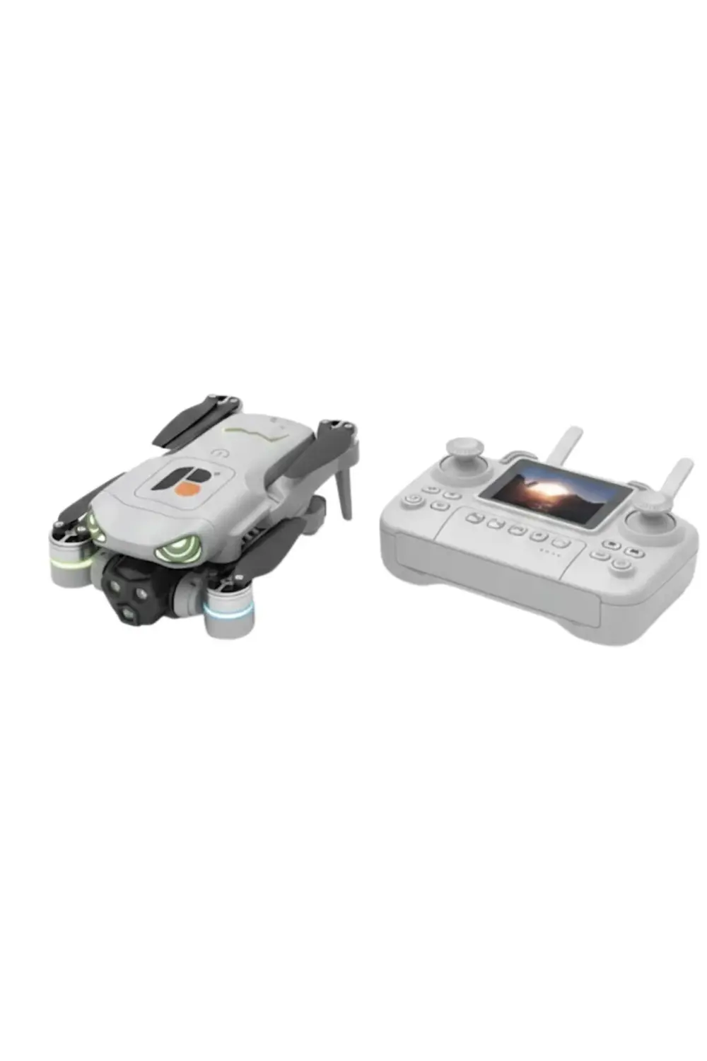 Tek Tuşla Kalkış İniş Özellikli Katlanabilir Drone