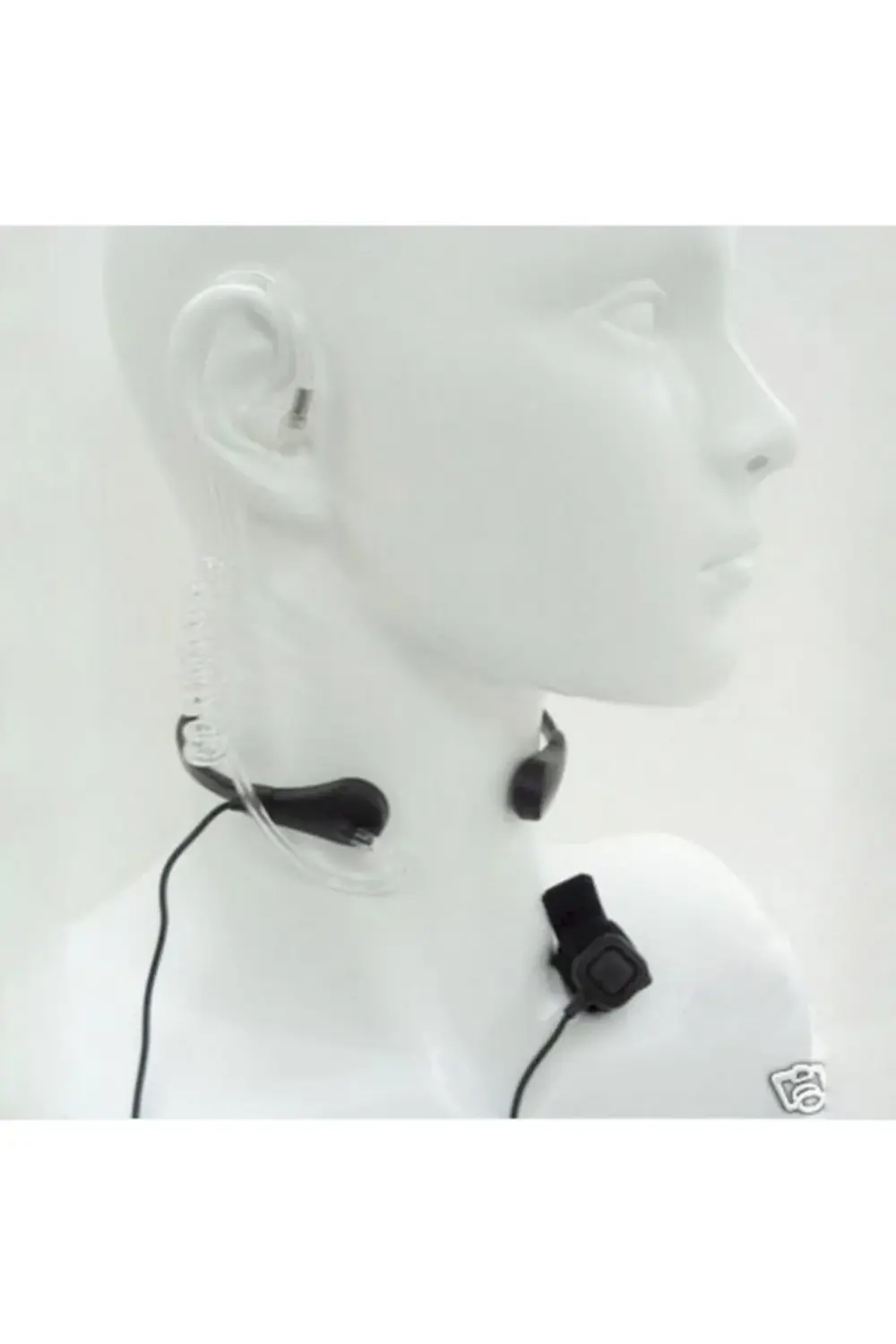 Tekcom Zetcom Safary Baofeng Wouxun Şeffaf Akustik Boyun Gırtlak