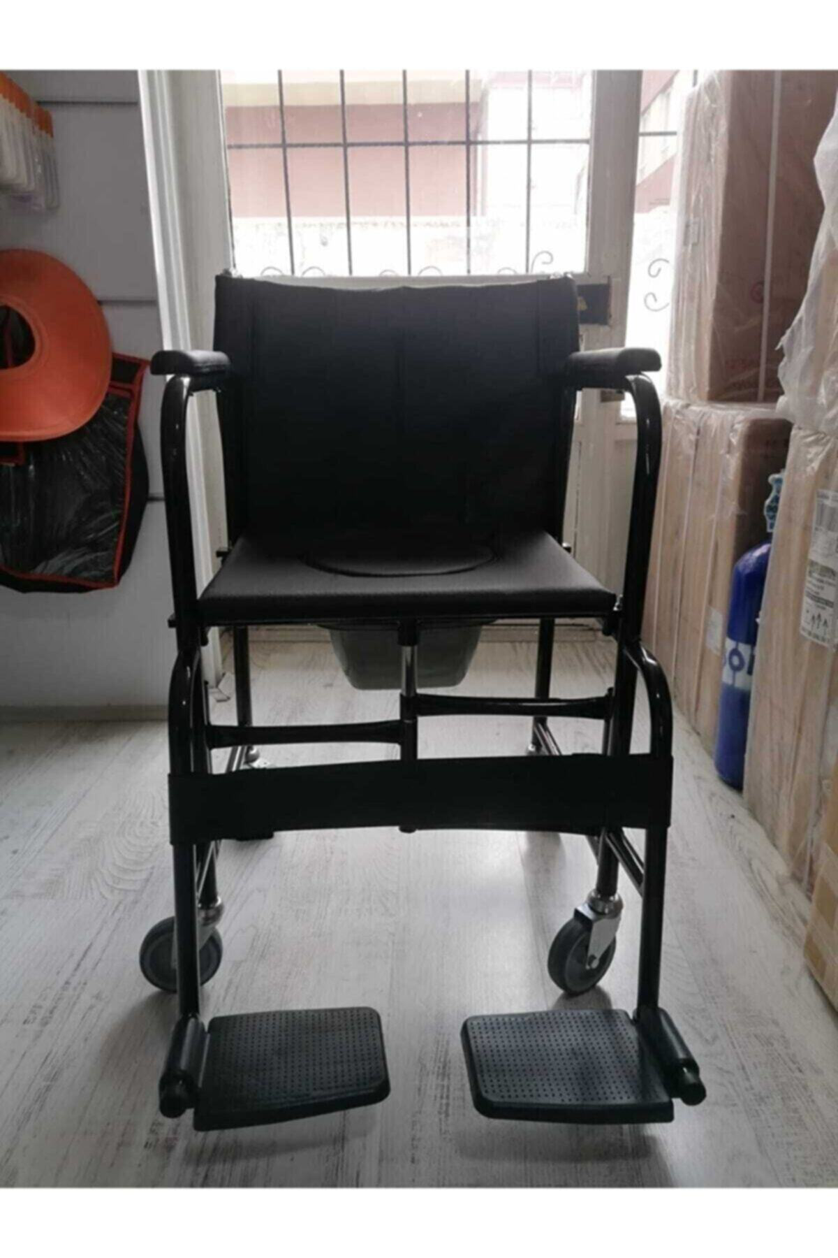 Tekerlekli Hasta Klozet Hasta Klozeti Tuvaleti Banyo Yaşlı Hasta 