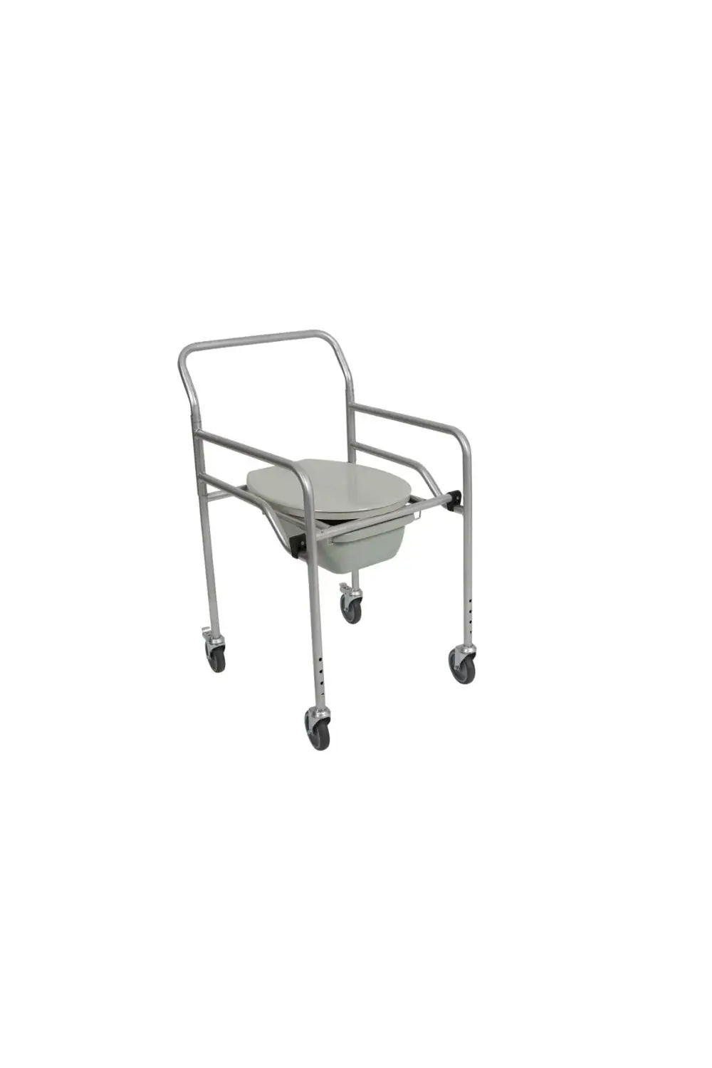 Tekerlekli Iskemle B-7710 Katlanır Tuvalet Tekerlekli Komot