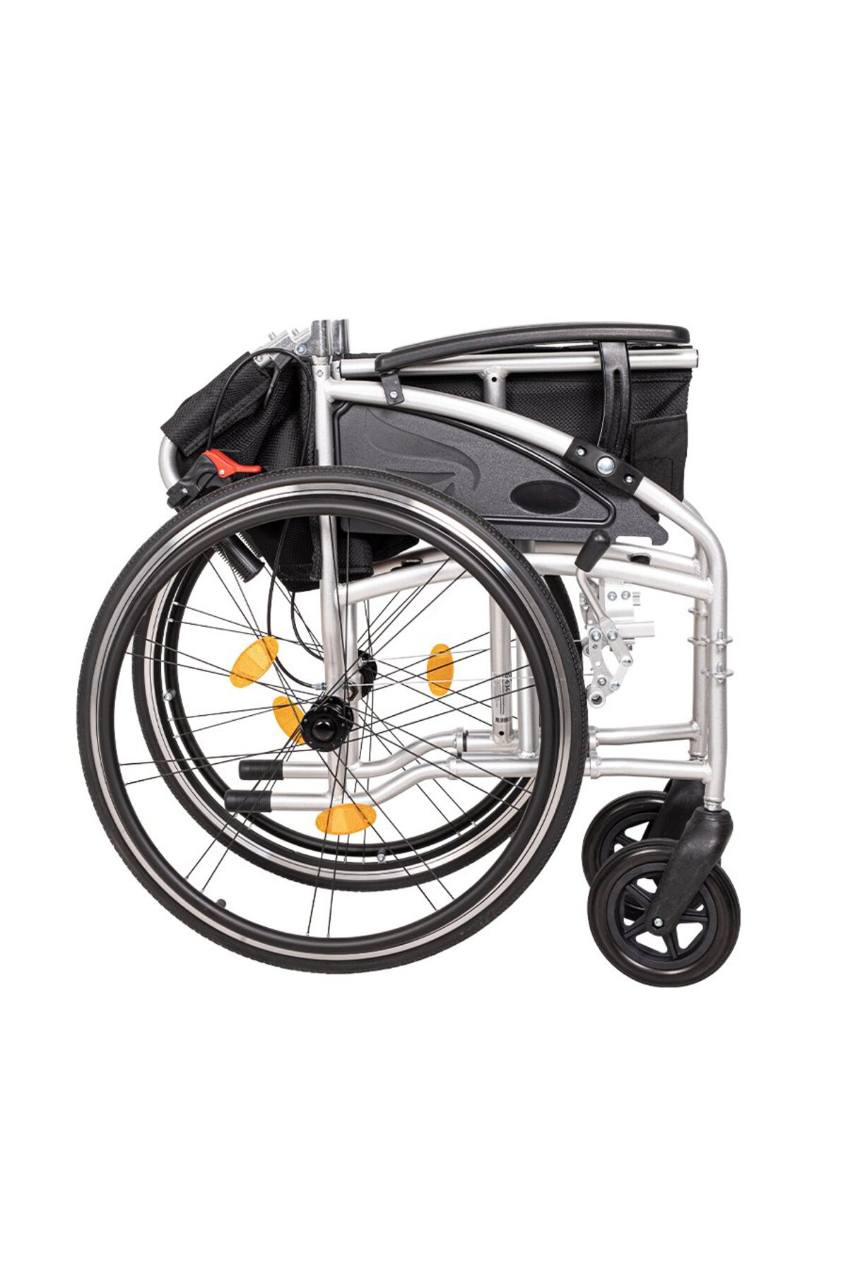 Hafif Manuel Tekerlekli Sandalye | Kolay Manevra ve Geniş Oturum