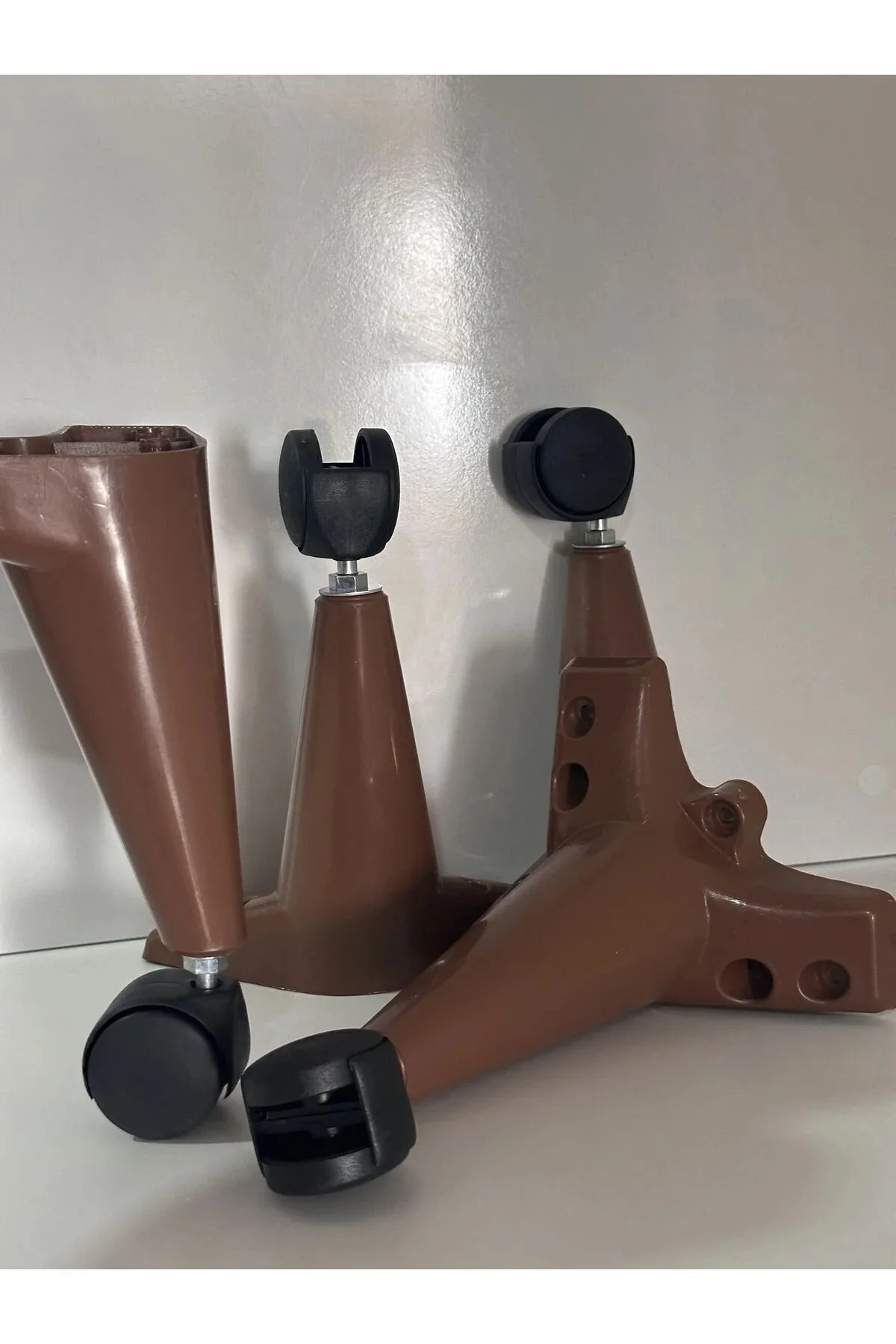 Tekerlekli Sehpa Ayağı 20cm 360 Derece 4 ADET FİYATIDIR