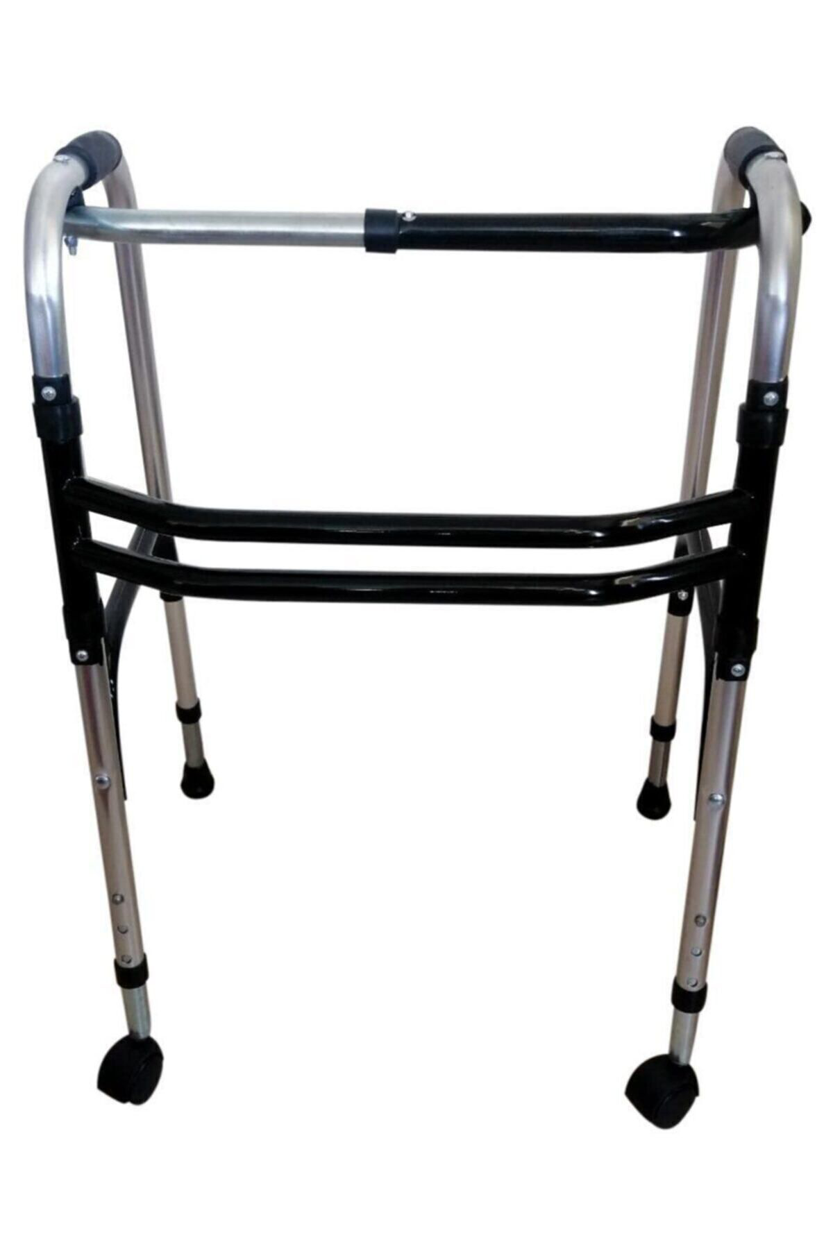 Platinmedikal Tekerlekli Walker Tekerlekli Yürüteç Walker Alüminyum Walker