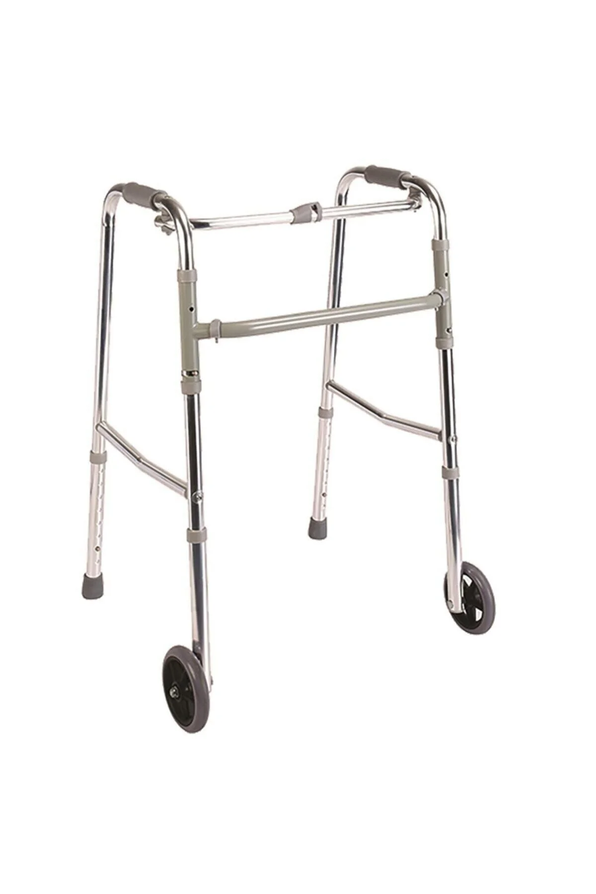 Tekerlekli Walker Yürüteç Hasta Yaşlı Yürüme Desteği Baston Tutam