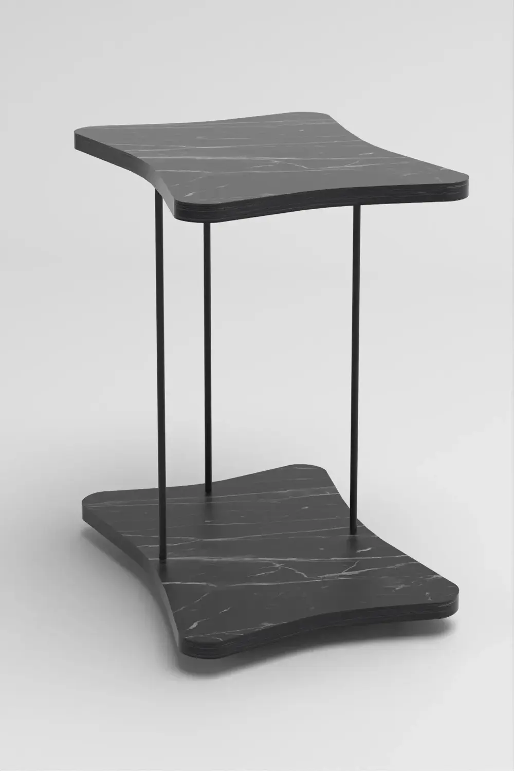 Tekerlekli Yan Sehpa