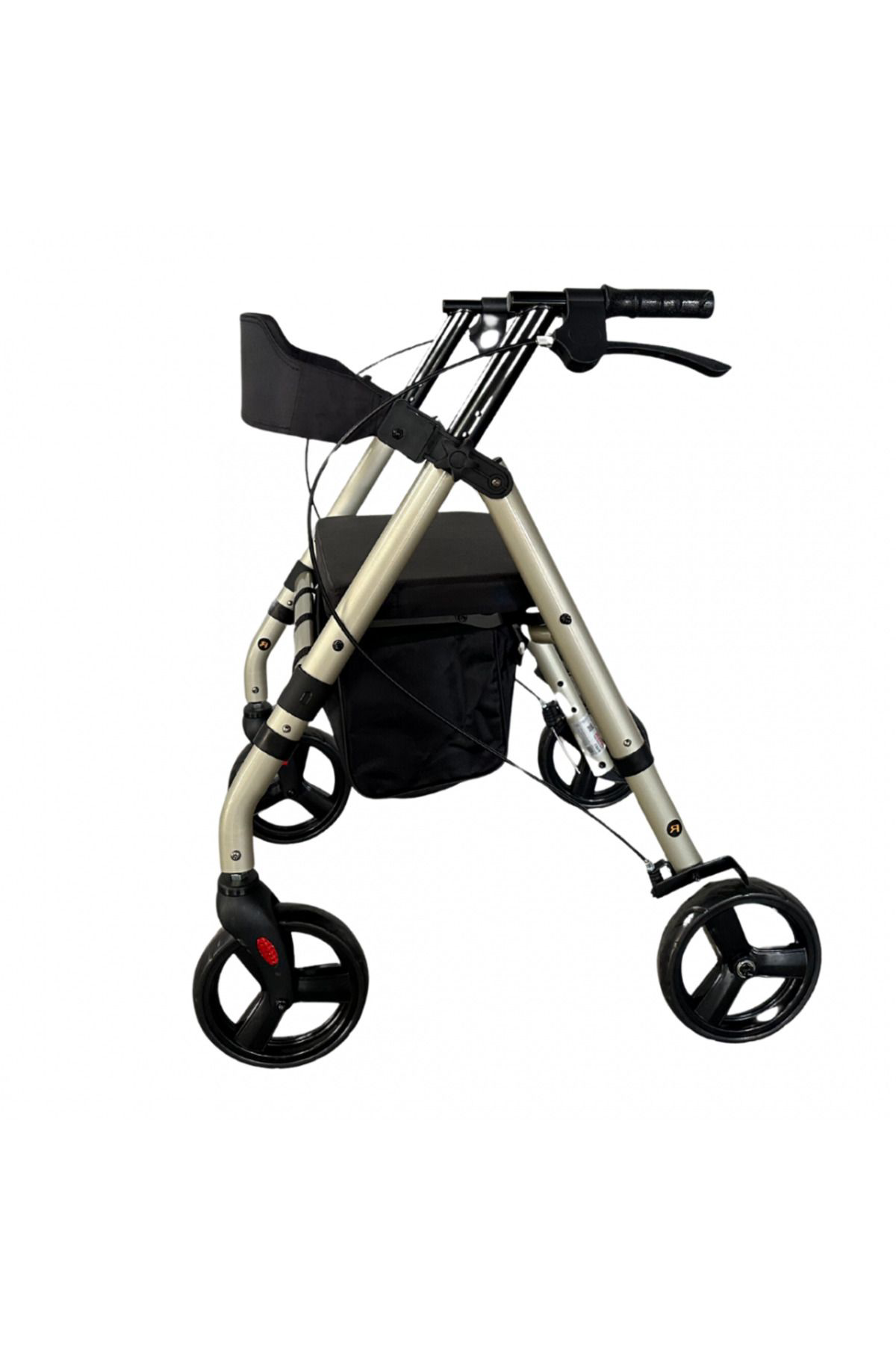 Tekerlekli Yürüme Desteği Yürüteç Rollatör Yaşlı Yürümeye Destek