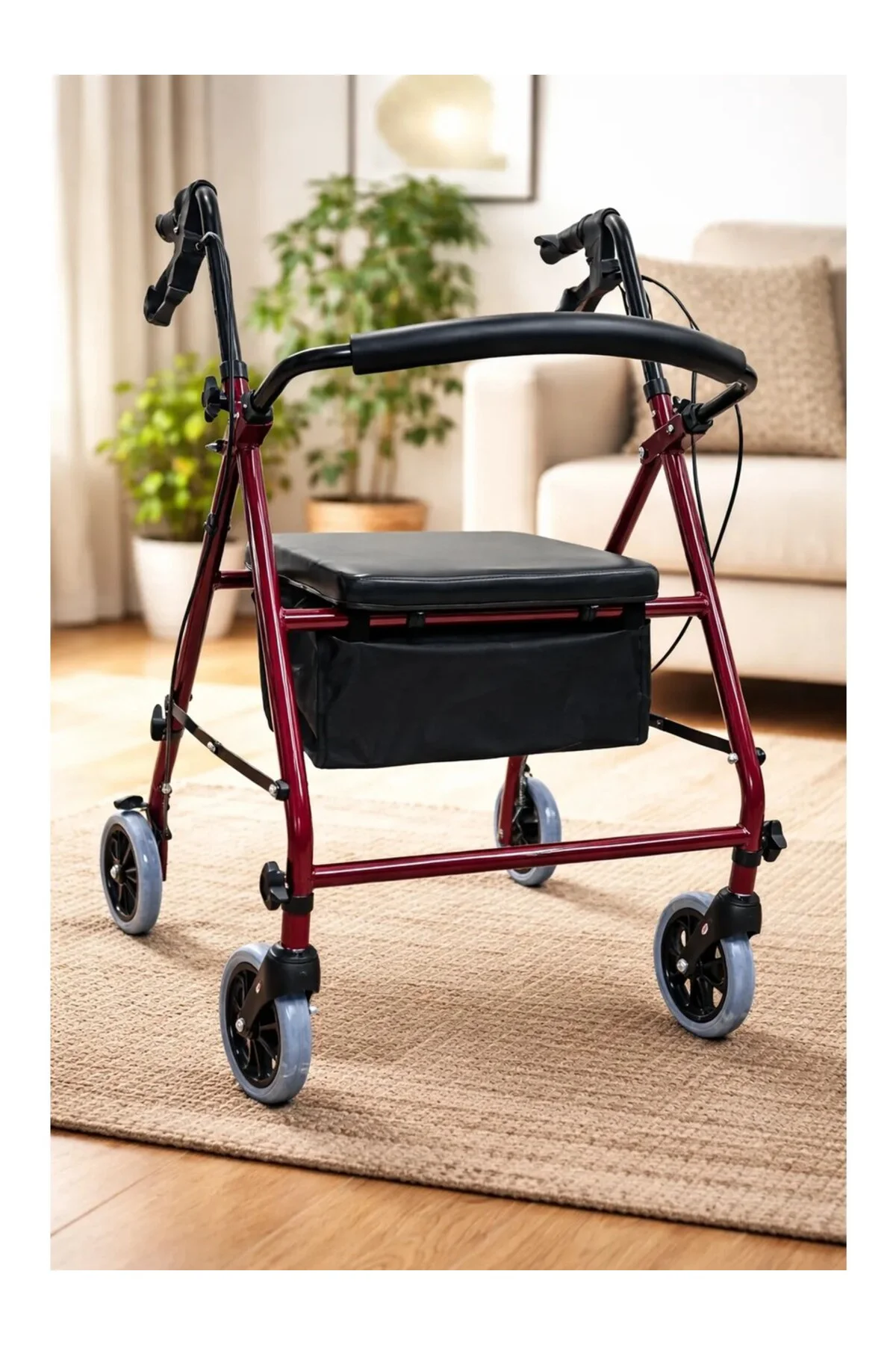Tekerlekli Yürüteç Walker Ekonomik Rollator Hasta Yaşlı Yürüteci Fiyatı, Yorumları ve Özellikleri