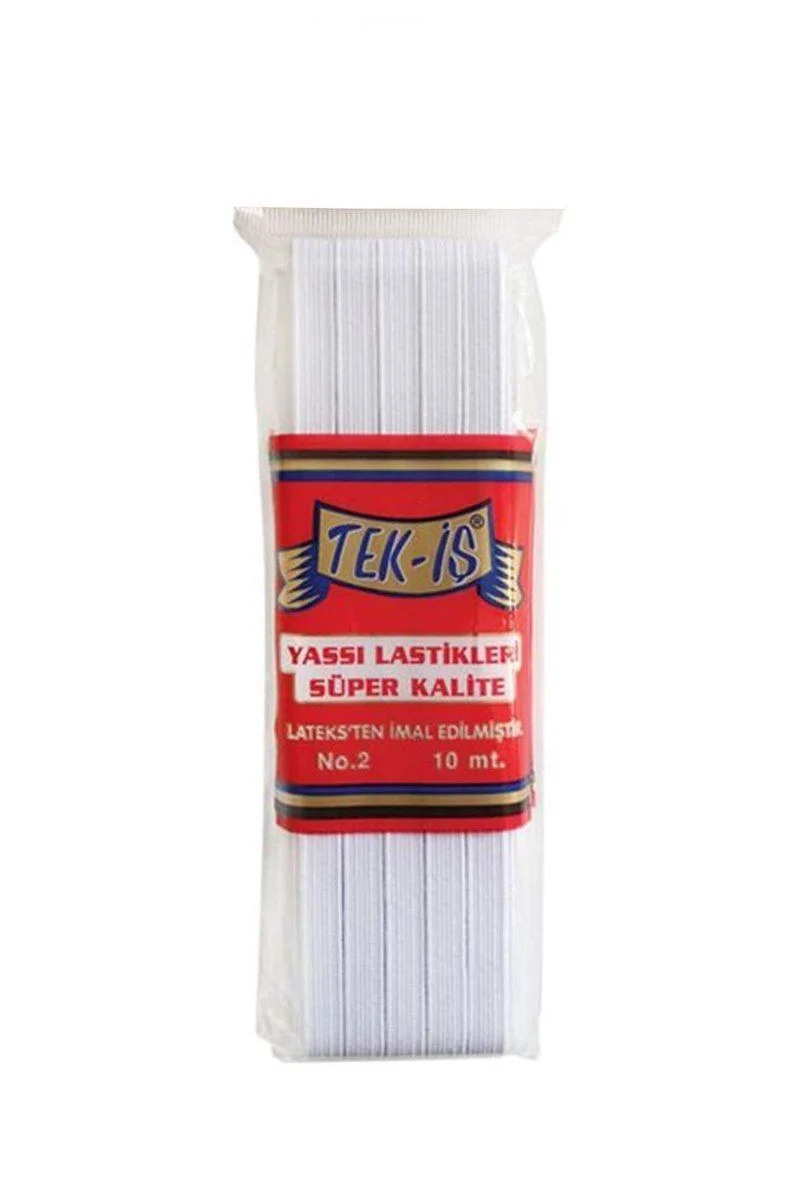 Tekis Lastik No:2 Yassı Lastik Şalvar Lastiği – 10 Metre Dayanıklı Esnek Lastik Fiyatı, Yorumları ve Özellikleri