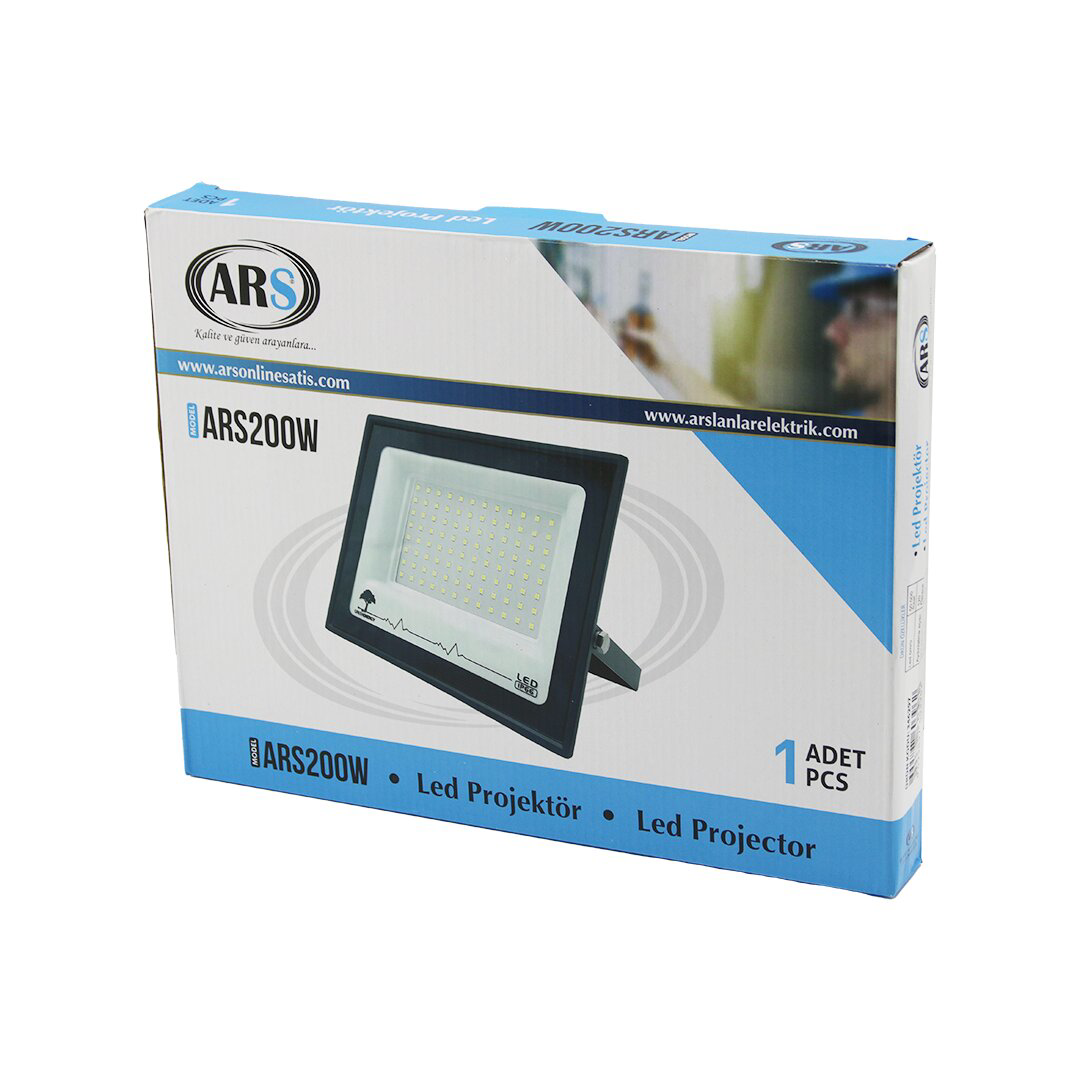 Just Cheap Store Tekli 200W Led Projektör  29X22cm Aydinlatma Açisi: 120 Derece 50