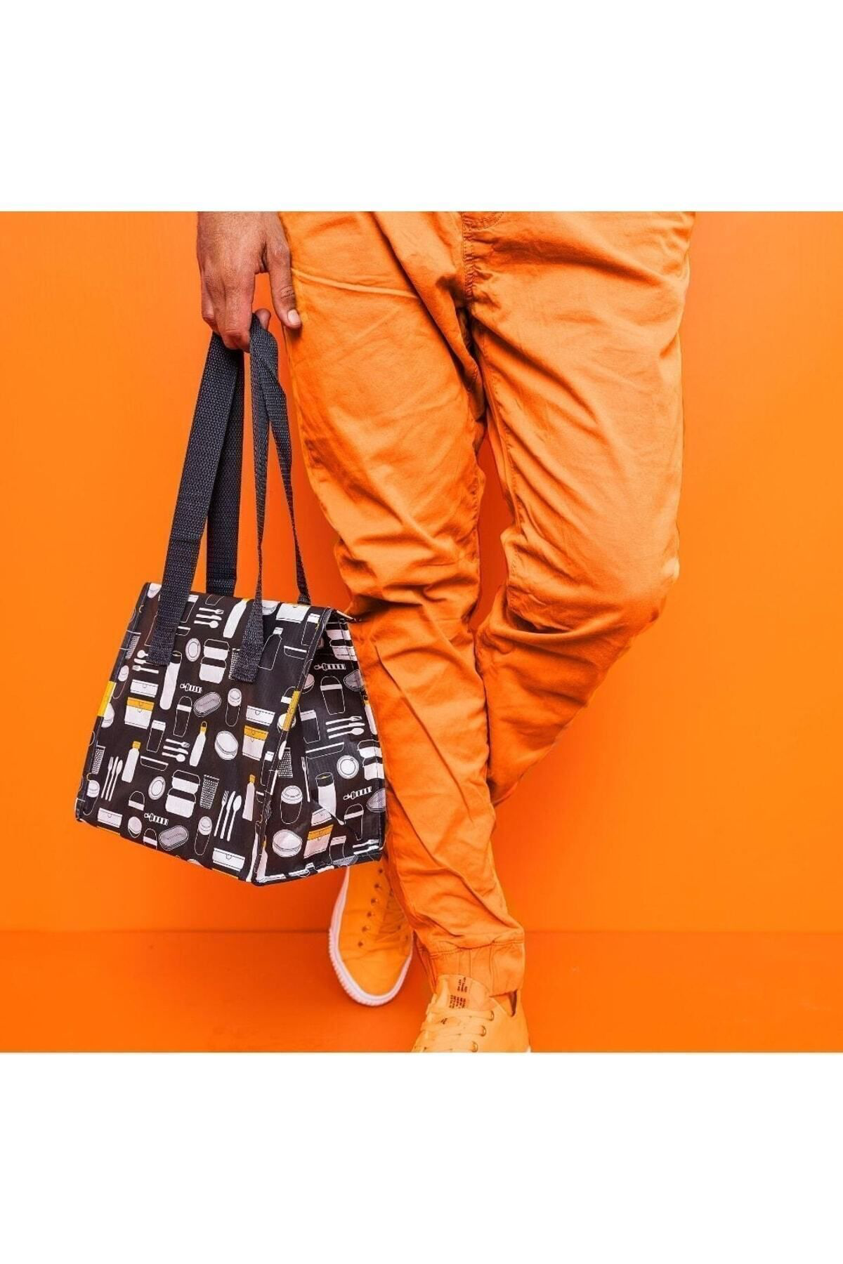 İkea Tekli Fladdrig Yemek Çantasi, Gri Tek Ebat Type 4 Casual/Günlük G