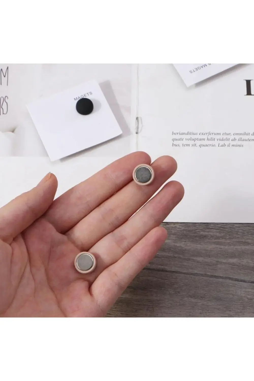 ® Tekli Güçlü Mıknatıslı Eşarp Şal Mıknatısı