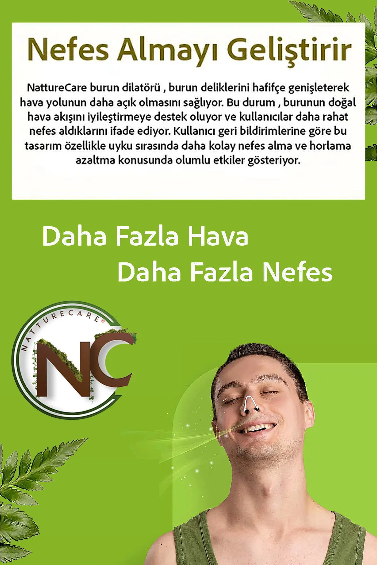 Tekli Horlama Önlemeye Yardımcı Nefes Alma Cihazı Anti Horlama Ap