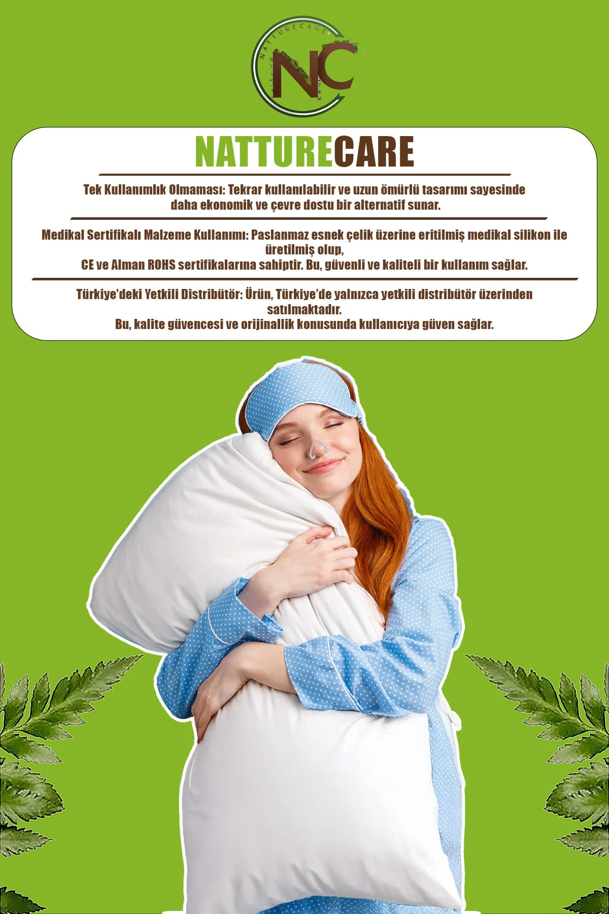 Tekli Horlama Önlemeye Yardımcı Nefes Alma Cihazı Anti Horlama Ap