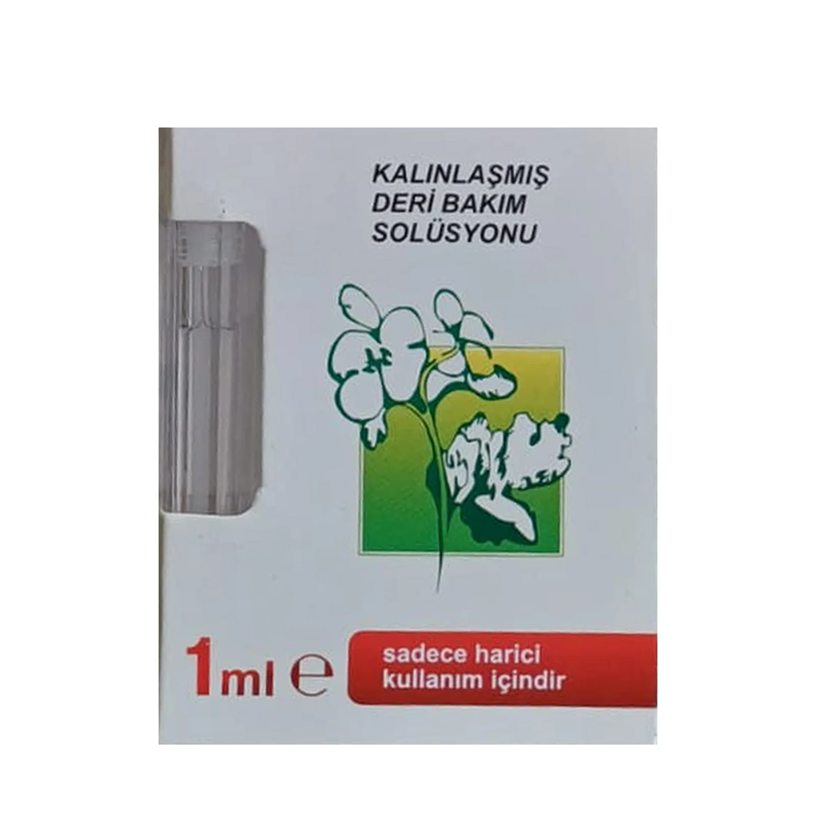 Tekli Kalınlaşmış Deri Bakım Solüsyonu - 1 ml Tekli Kalınlaşmış Deri Bakım Solüsyonu - 1 ml