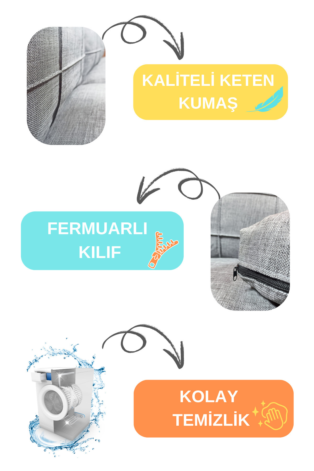 Tekli Koltuk Bahçe Mobilyası Bahçe Takımı Metal Balkon Takımı Çay