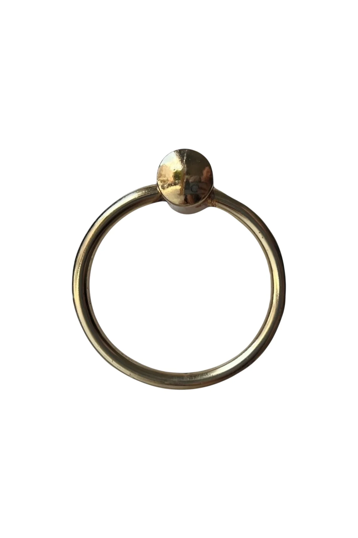 TEKLİ METAL HALKA KULP GOLD Çekmece Mutfak Dolap Kulpu Kulp Lüx P