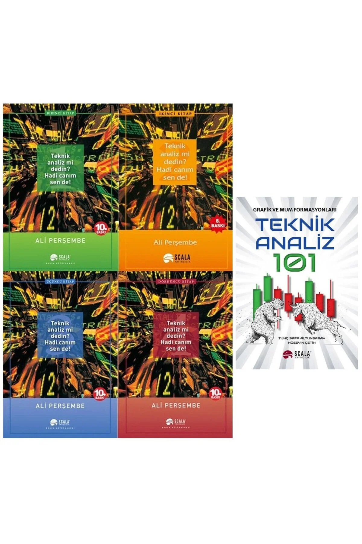 Teknik Analiz 101  Grafik ve Mum Formasyonları / Teknik Analiz mi Dedin? Hadi Canım Sen de! -5 kitap Fiyatı, Yorumları ve Özellikleri