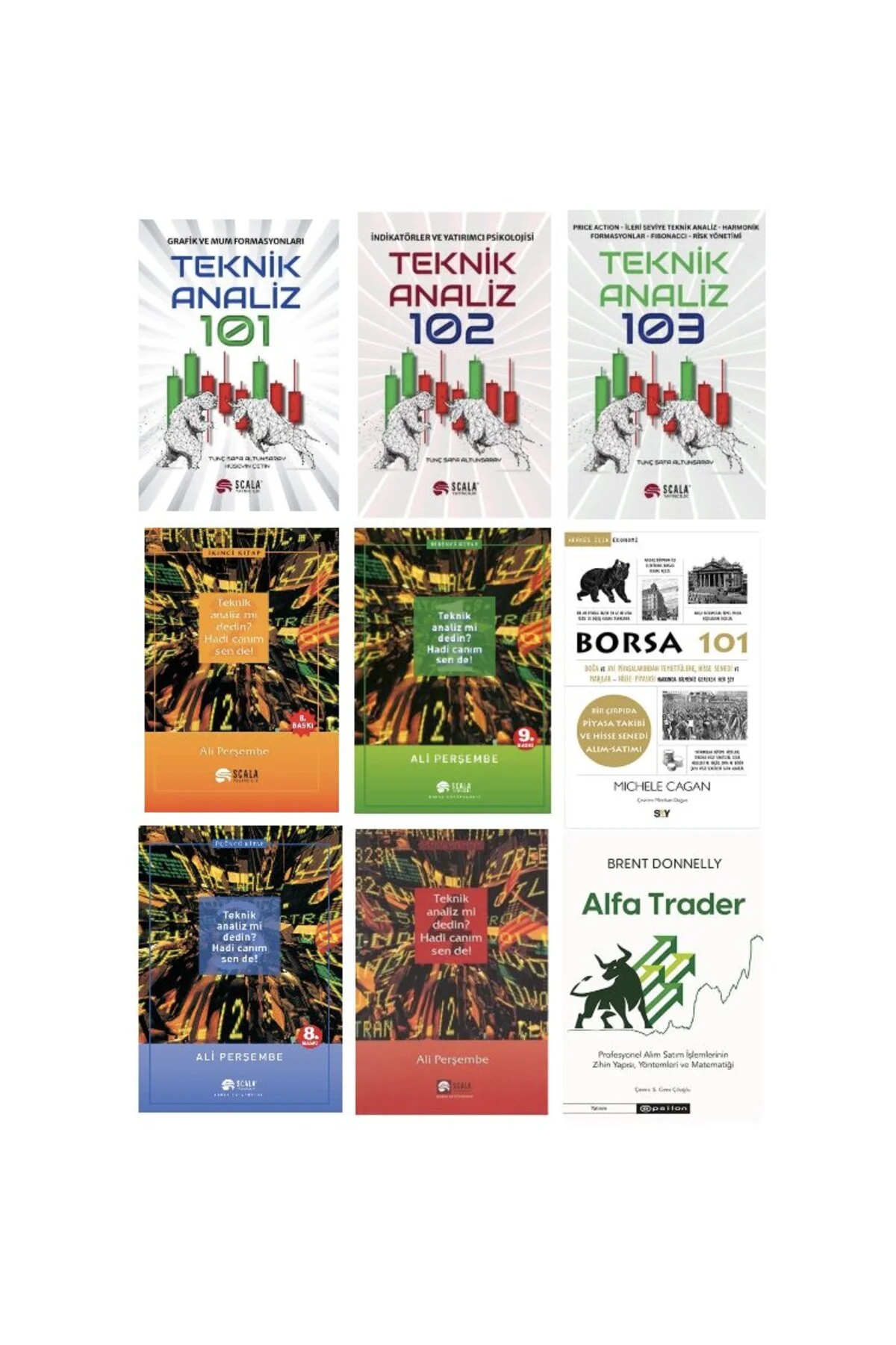teknik analiz (grafik ve mum formasyonlari) 1,2,3 + teknik analiz hadi canim sende 1,2,3,4 + borsa Fiyatı, Yorumları ve Özellikleri