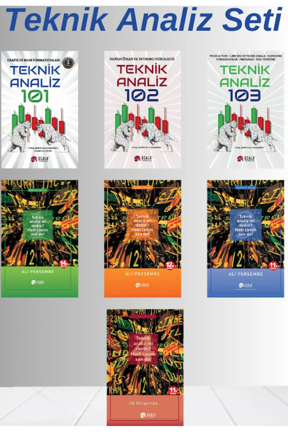 teknik analiz seti(7kitap) Fiyatı, Yorumları ve Özellikleri