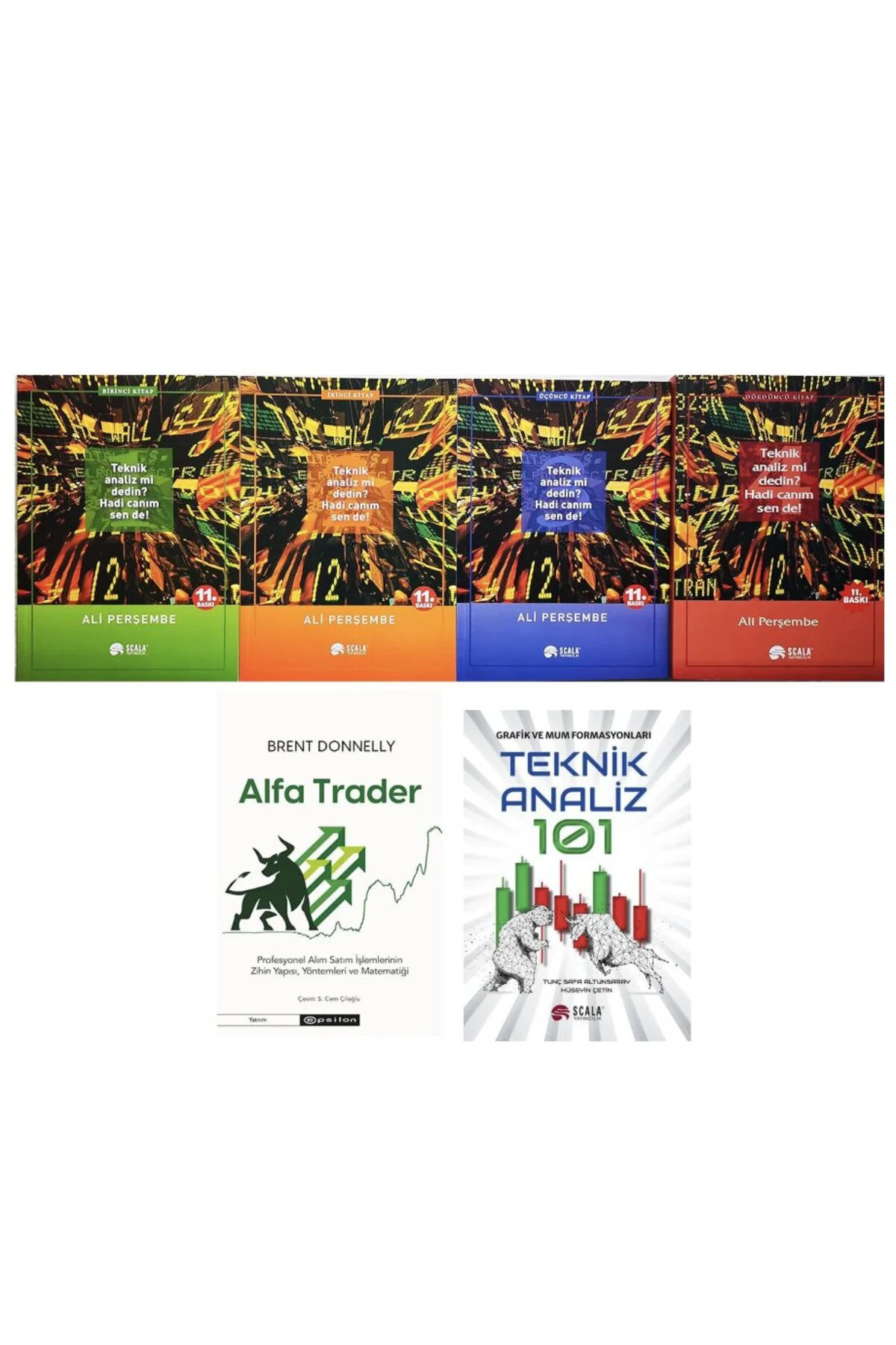 teknik analizmi dedin? hadi canim sende 4 set + alfa trader + teknik analiz 101 (grafik ve mum form Fiyatı, Yorumları ve Özellikleri