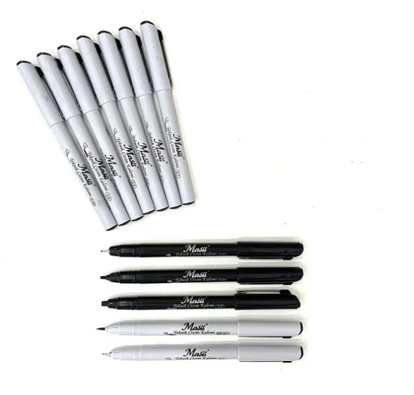 Masis Teknik Çizim Kalemi, 12 Adetlik Set