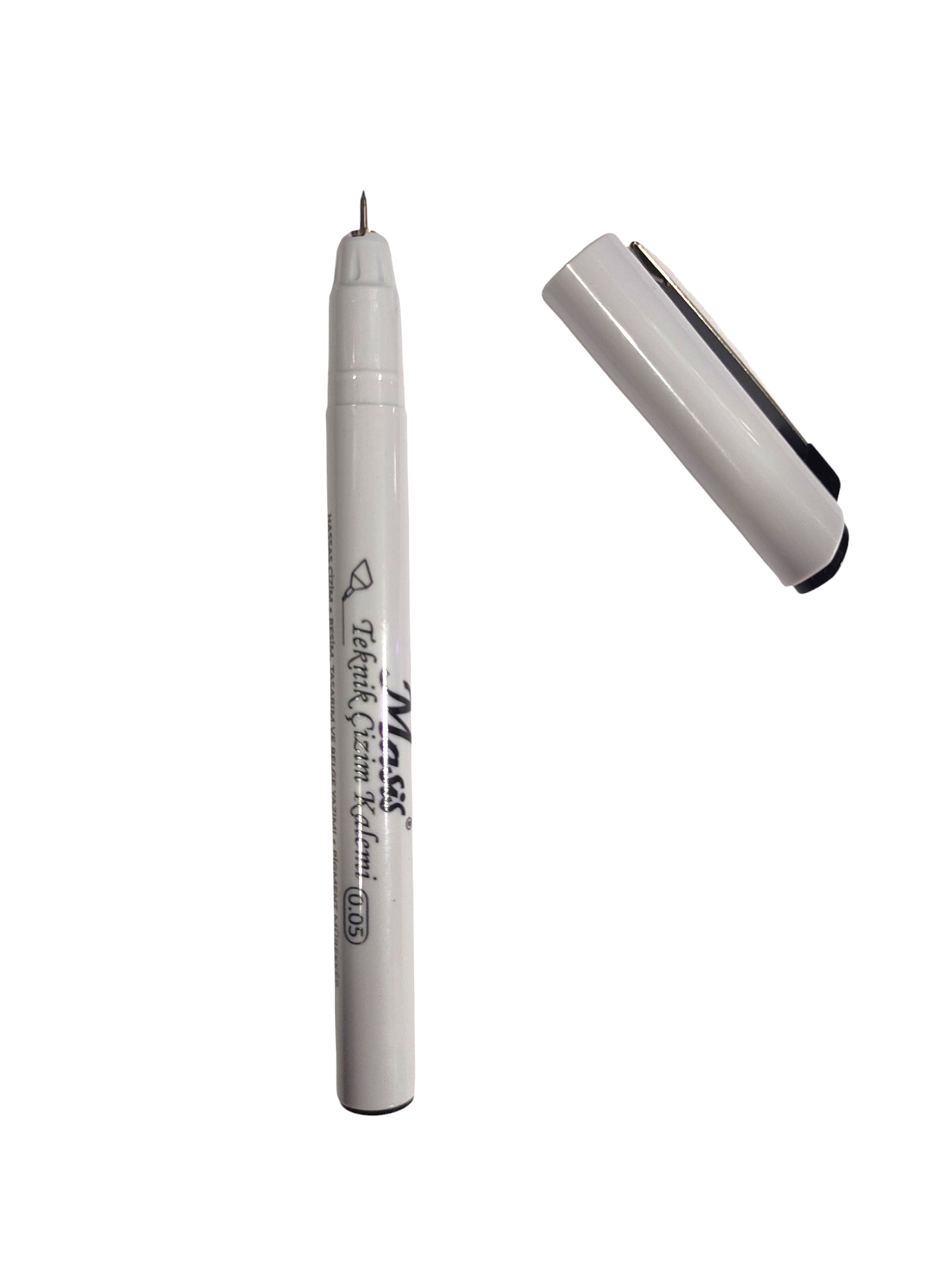 Masis Teknik Çizim Kalemi Kaligrafi Kalemi 0.05 Mm Siyah