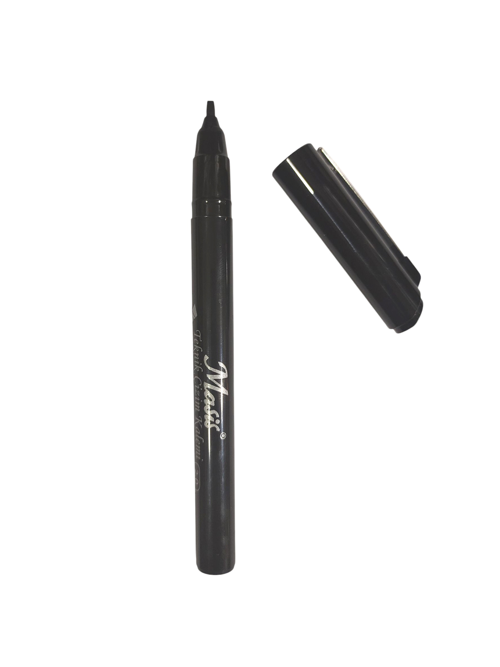 Masis Teknik Çizim Kalemi Kaligrafi Kalemi Kesik Uçlu 2 Mm Siyah