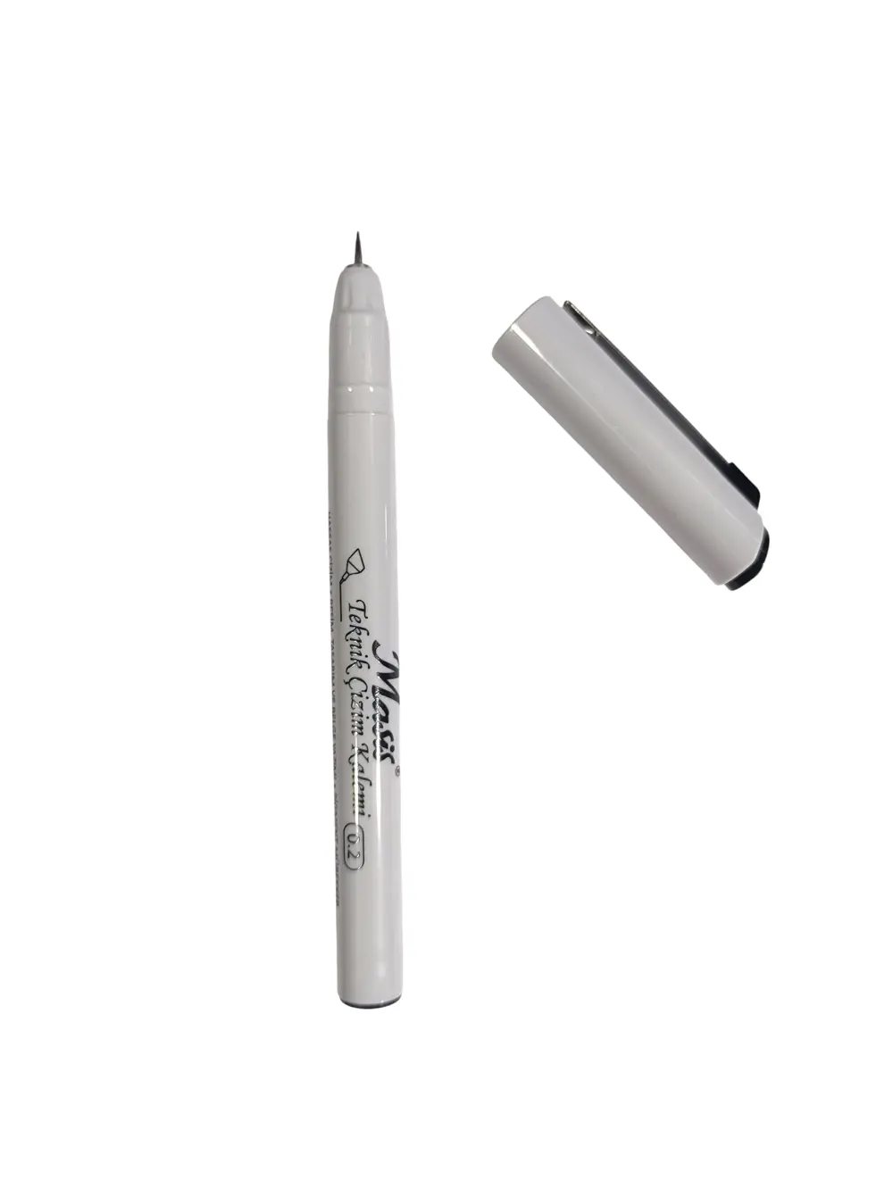 Teknik Çizim Kalemi Kaligrafi Kalemi 0.2 mm Siyah