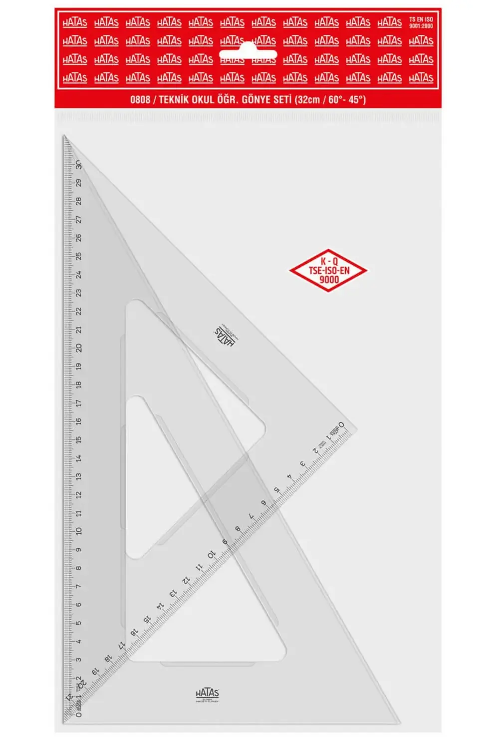 Teknik Okul Gönye Seti 32cm 0808