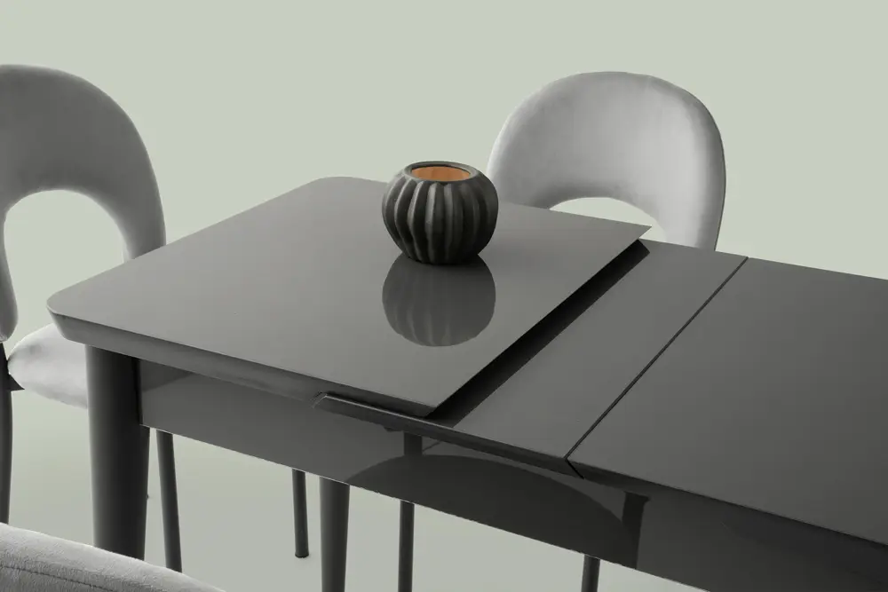 Tekno Hilal MDF Açılır Mutfak Masa Sandalye Takımı 60x100