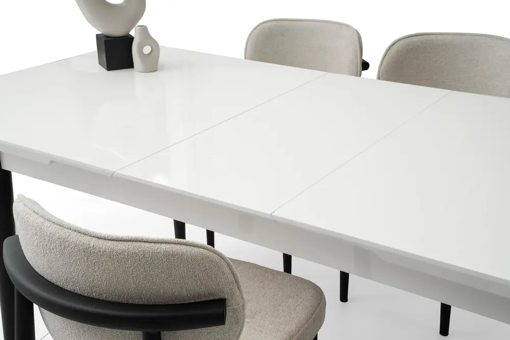 Tekno Polo MDF Açılır Mutfak Masa Sandalye Takımı 90x160