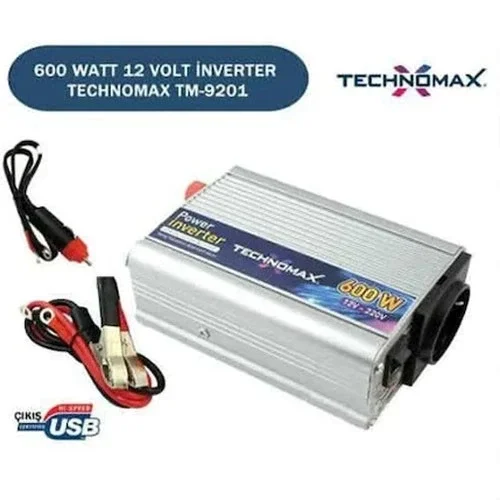 Teknomax 600w İnverter Dönüştürücü Fiyatı, Yorumları ve Özellikleri