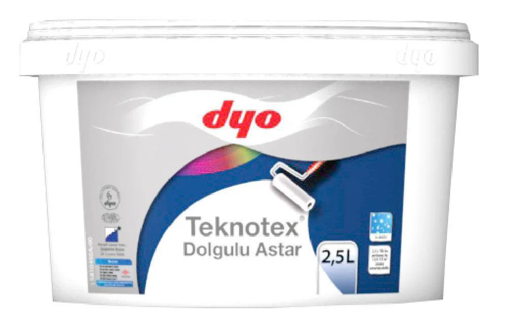 Teknotex Doulu Dış Cephe Astarı 2,5 Litre Beyaz