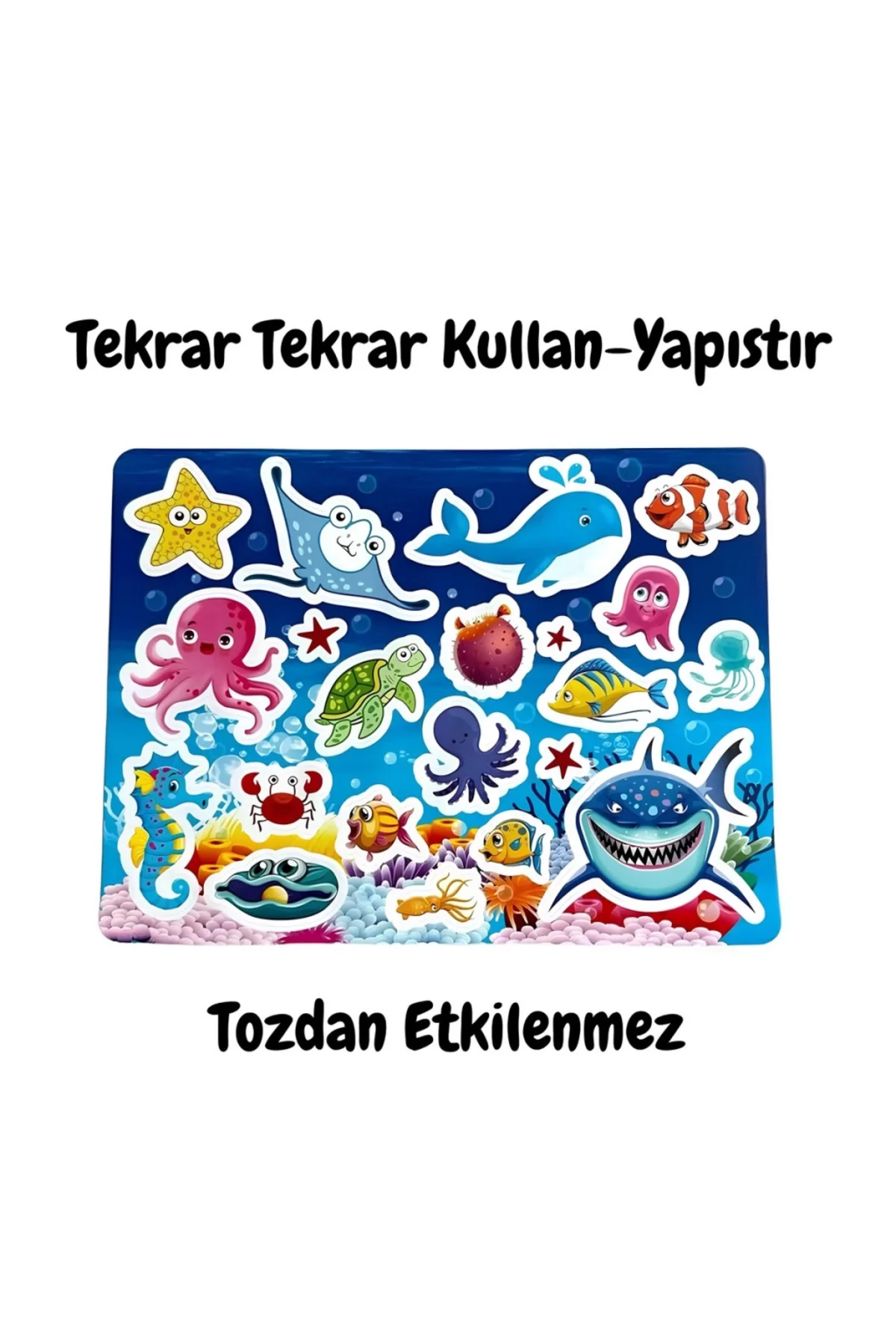 Tekrar Kullanılabilen Sticker Seaworld