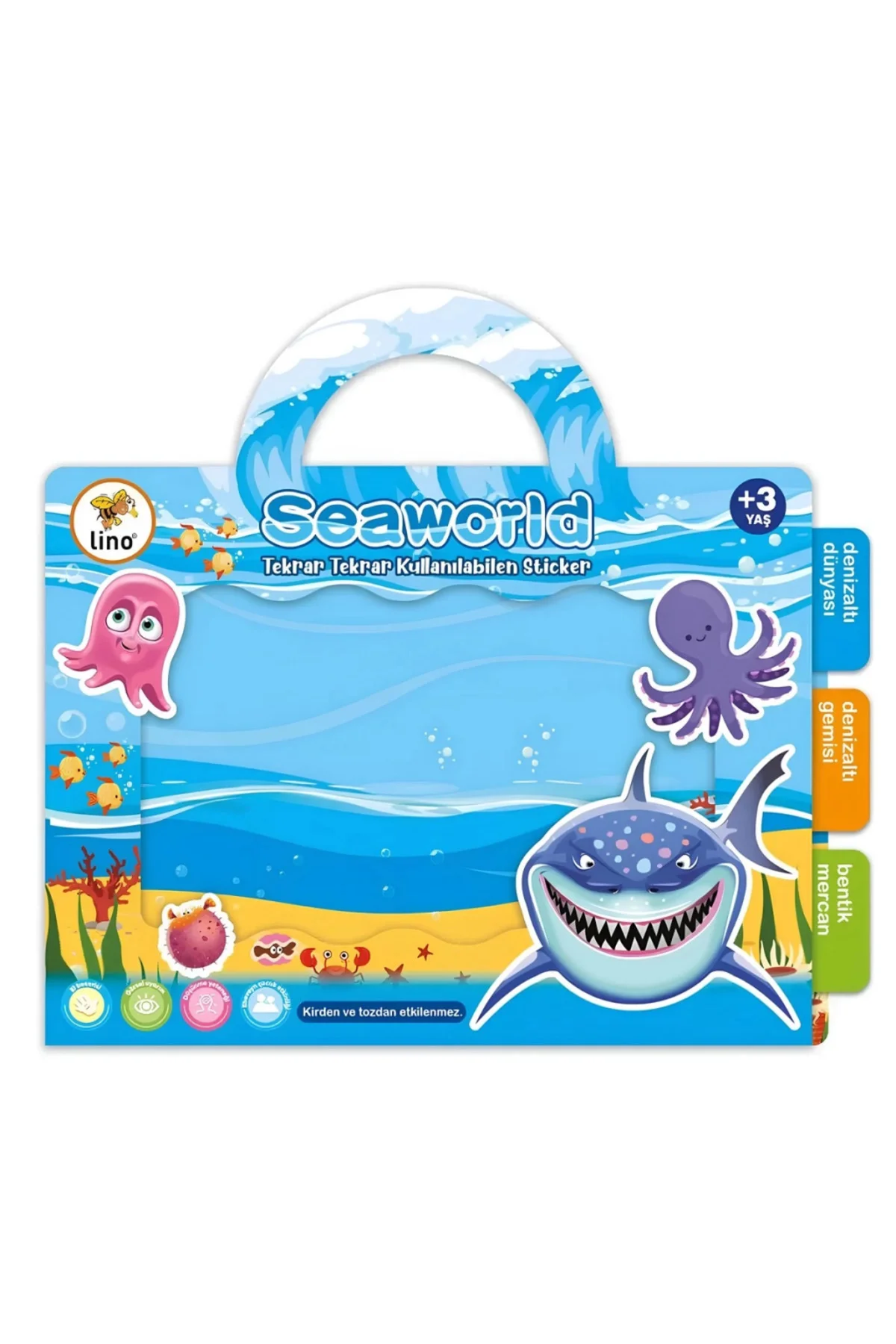 Tekrar Kullanılabilen Sticker Seaworld