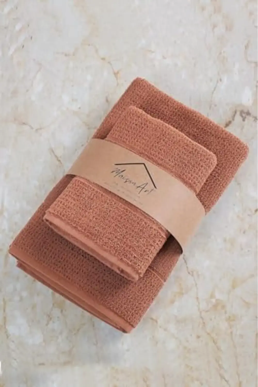 Tekstil | 50x90-70x140 Cm 2'li Havlu Seti,%100 Pamuklu Havlu Takı