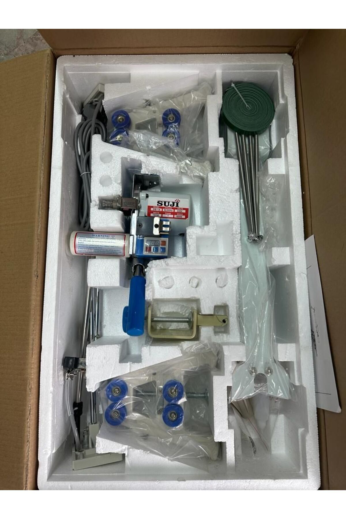 Dikiş Makina Çarşisi Tekstil Pastal Başi Kompile Set Kolay Kesim Motoru Rayli Takim