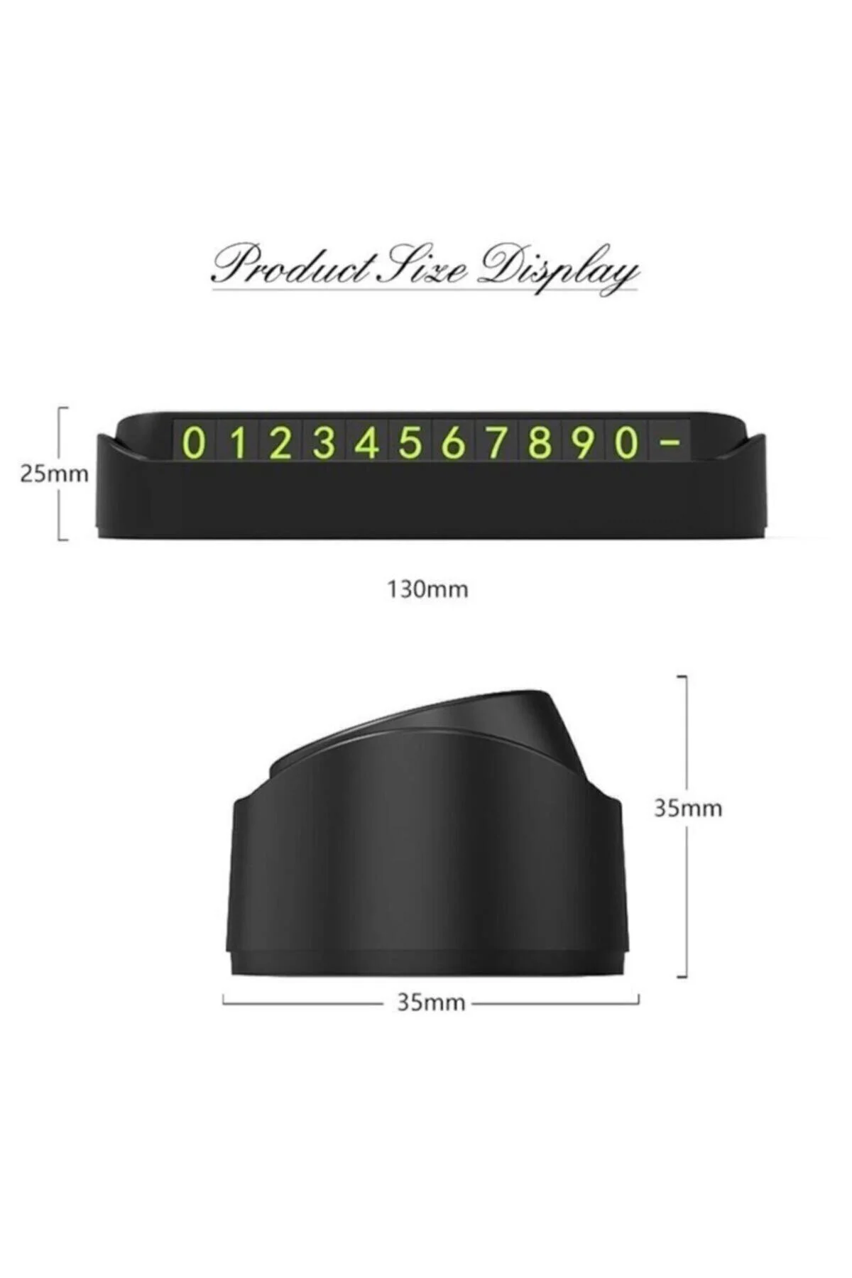 Tel Fosforlu Araç Içi Numaratör