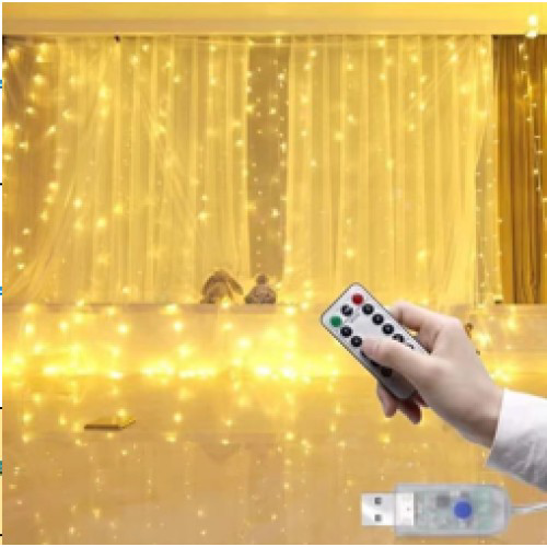 Peri Perde Led 3*3m 300 Led Gün Işığı