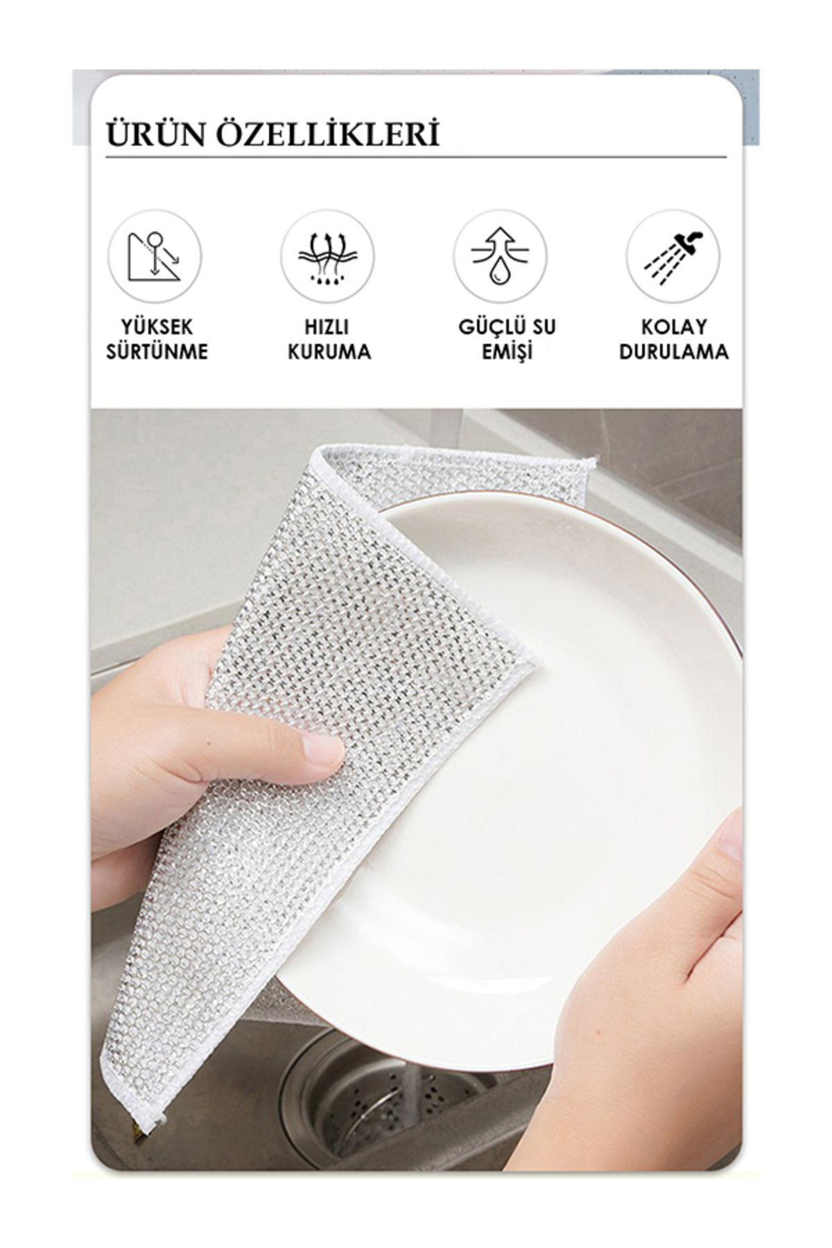 TEL TEMİZLİK BEZİ - 2 ADET