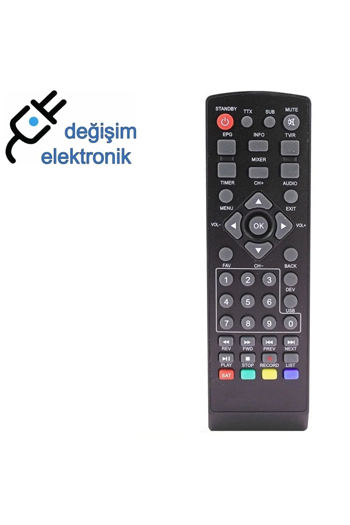 Telebox Tx-6600 Hd Uydu Kumandası Telebox Tx-6600 Hd Uydu Kumandası