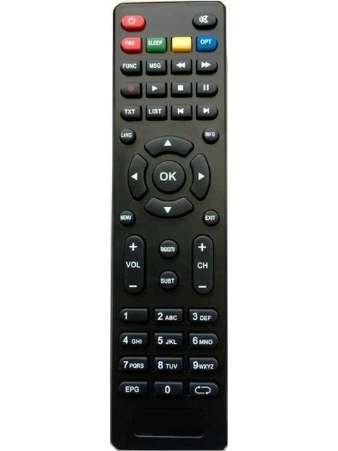 Teledünya Neta Kablolu Tv Kablo Tv Kablo Tv Tk-8001 Uzaktan Kuman