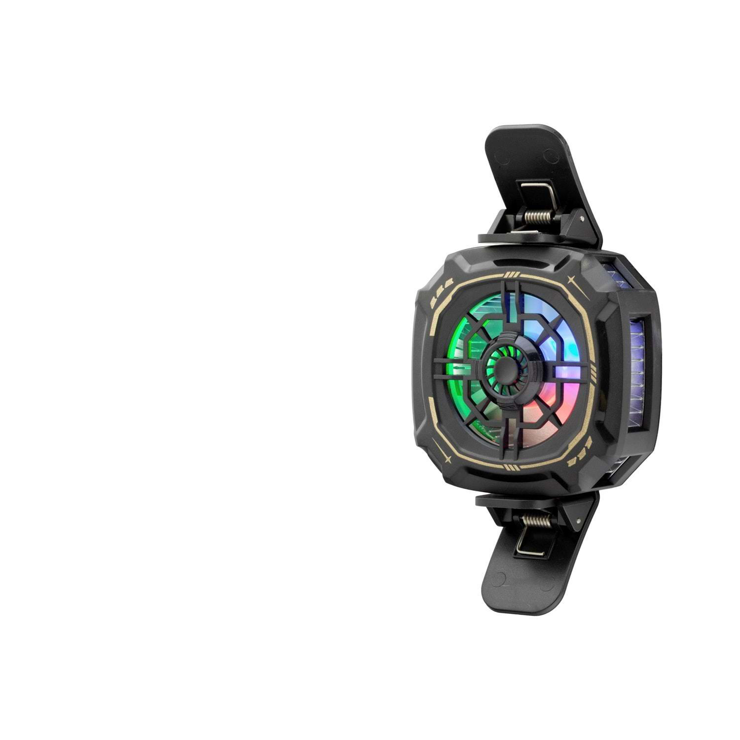 Telefon Buz Soğutucu Fan Mıknatıs Ve Klips Rgb Siyah HDX4381 Telefon Buz Soğutucu Fan Mıknatıs Ve Klips Rgb Siyah HDX4381