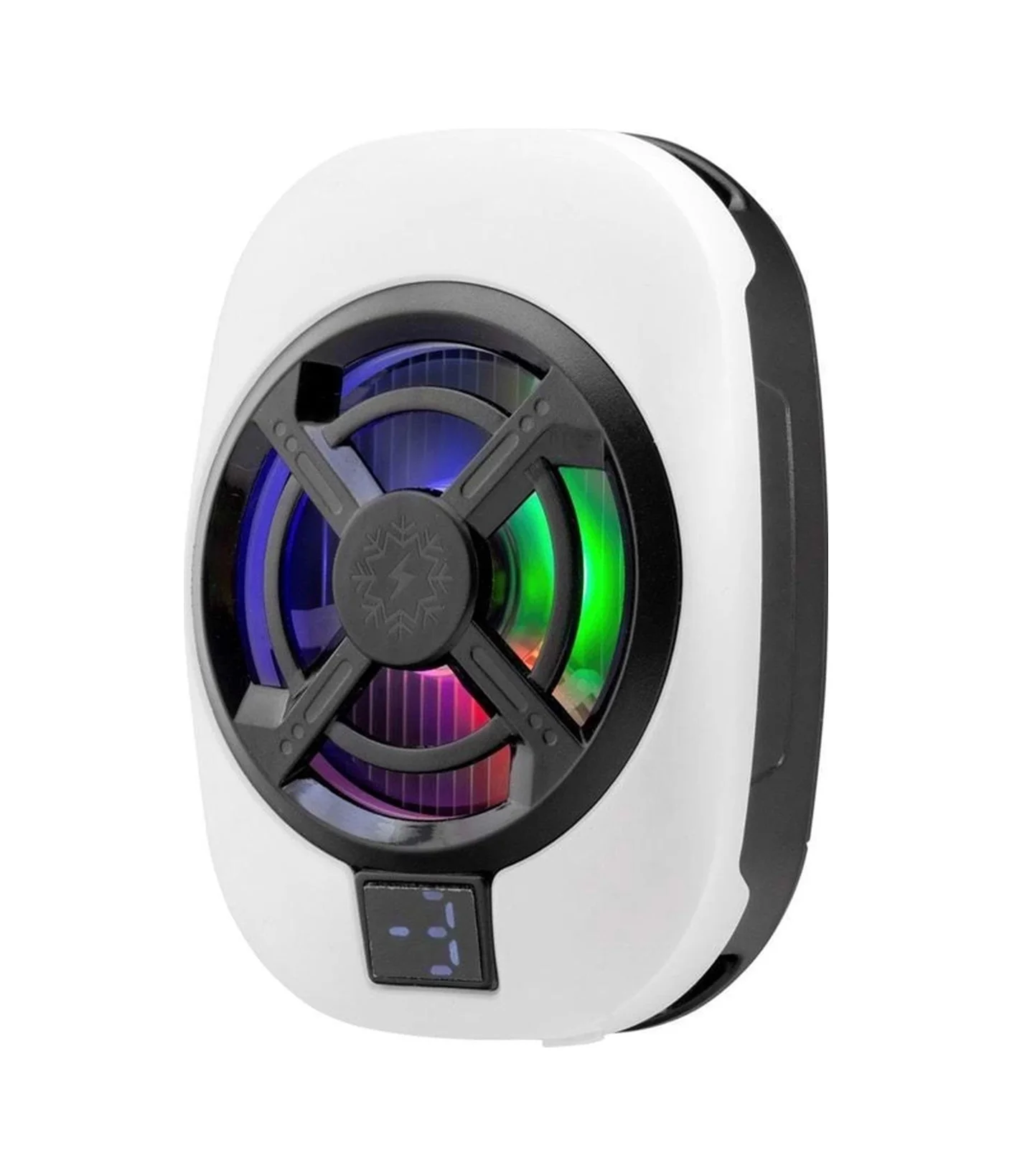 Telefon Buz Soğutucu Fan Isı Gösterge Led Beyaz Hdx4612