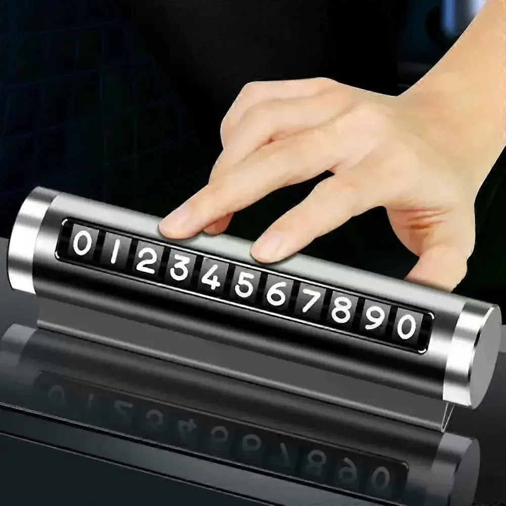 Telefon Numarası Plaka Silindiri Ayarı Renkli Metal Alüminyum Araba Geçici Park Kartı Evrensel Moda Oto Aksesuarları Bx40 Fiyatı, Yorumları ve Özellikleri